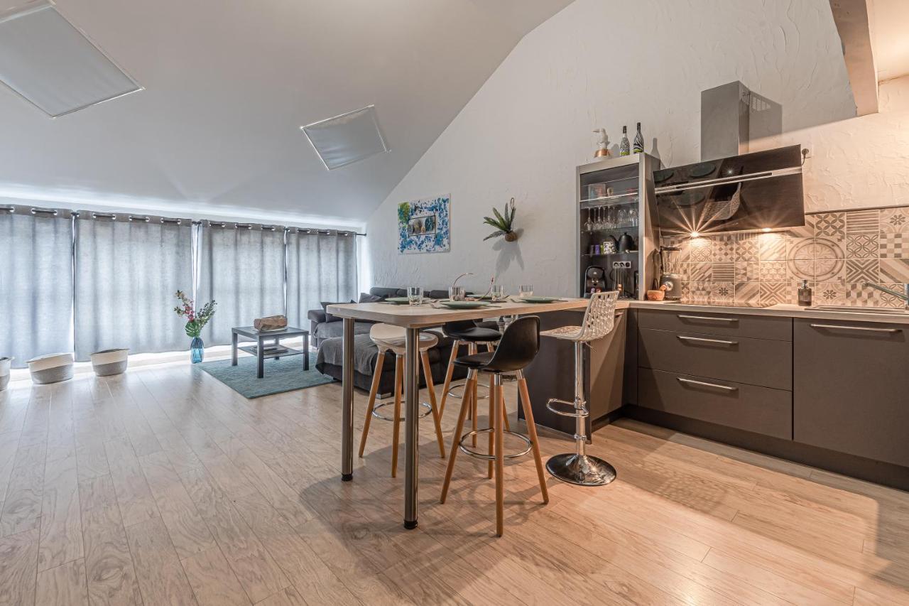 Le Cocon Loft Metz Luxembourg Un-Sejour-A-Part Apartment Amnéville Exterior foto